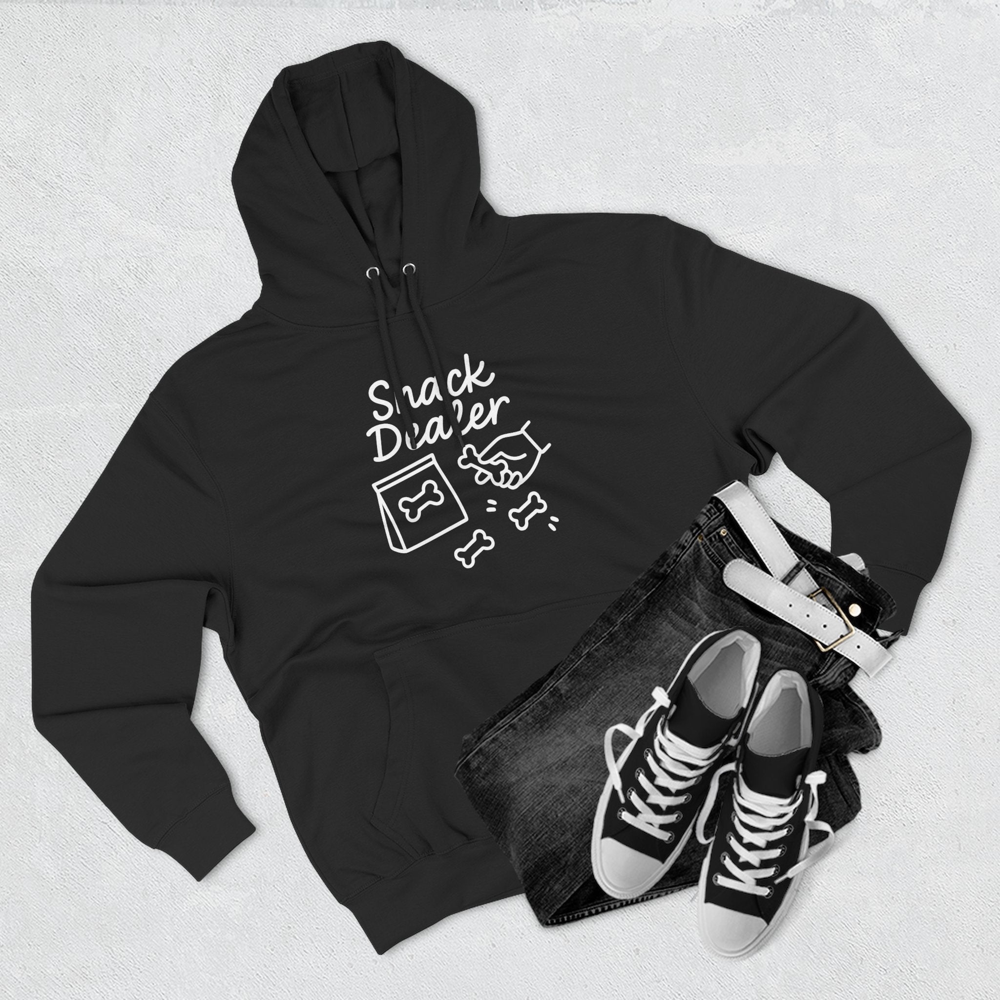 Cozy Three-Panel Fleece Hoodie - Perfect for Casual Days, Layering, Gifts for Her, Winter Celebrations, Relaxing at Home