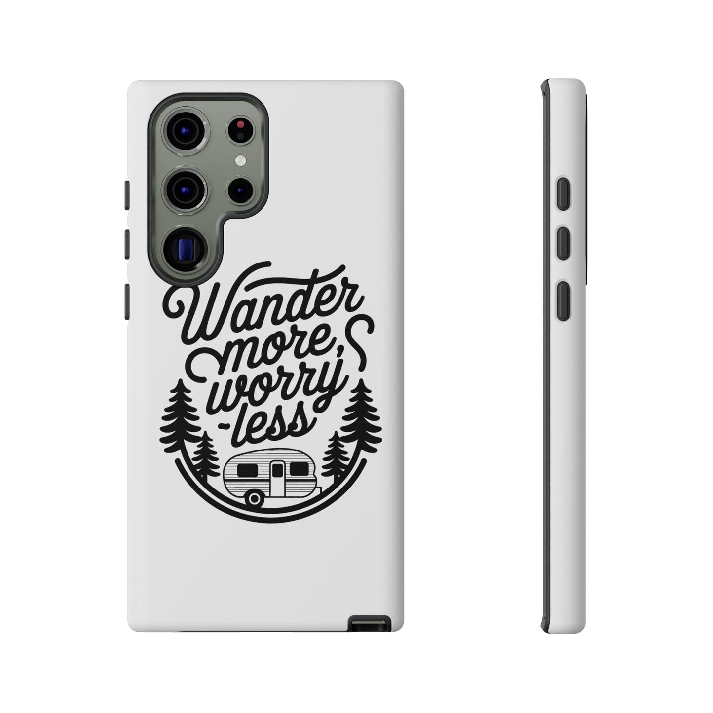 Wander More Worry Less Phone Case