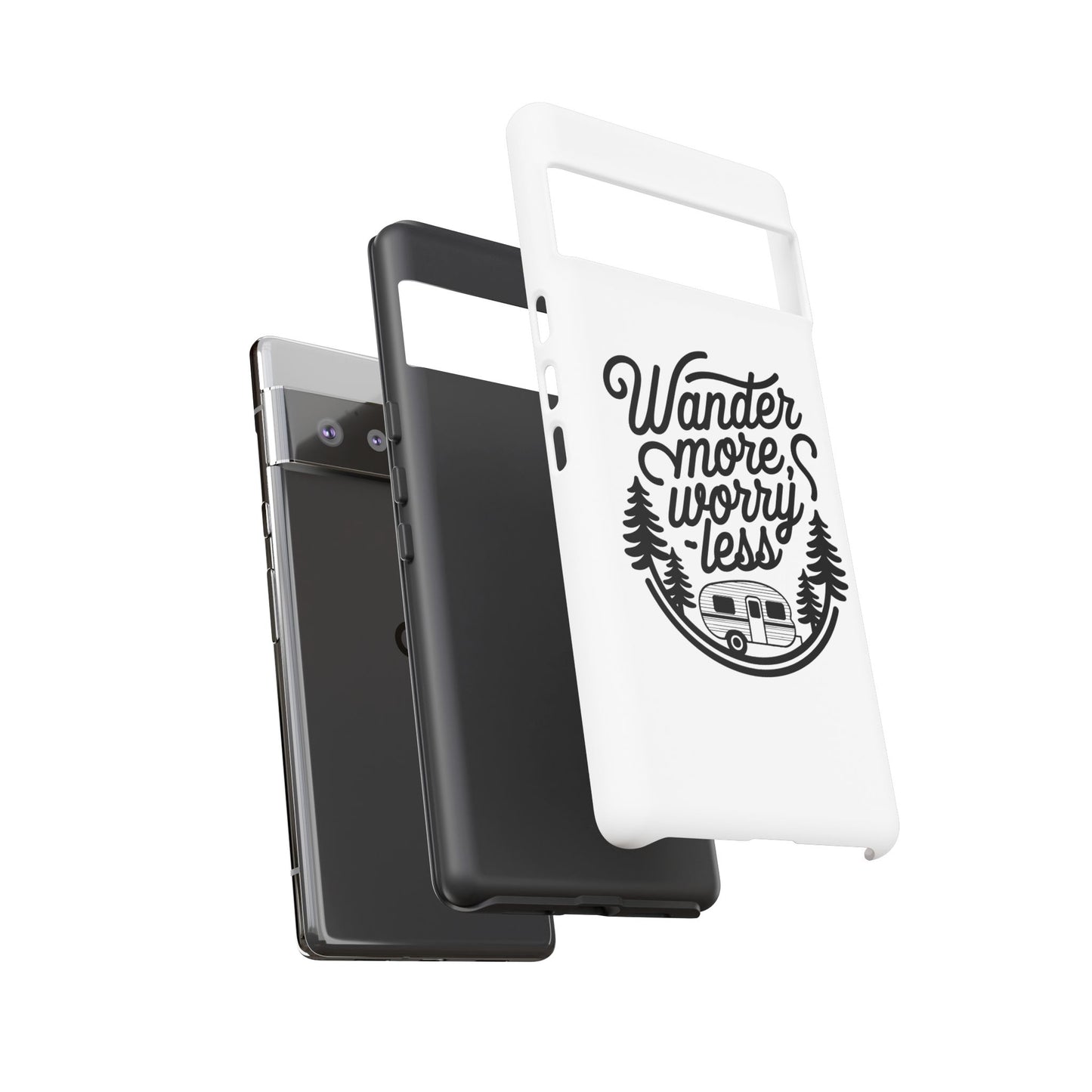 Wander More Worry Less Phone Case