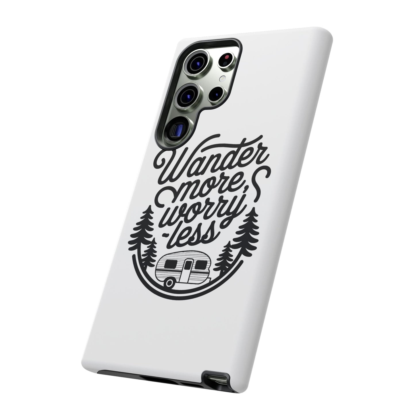 Wander More Worry Less Phone Case