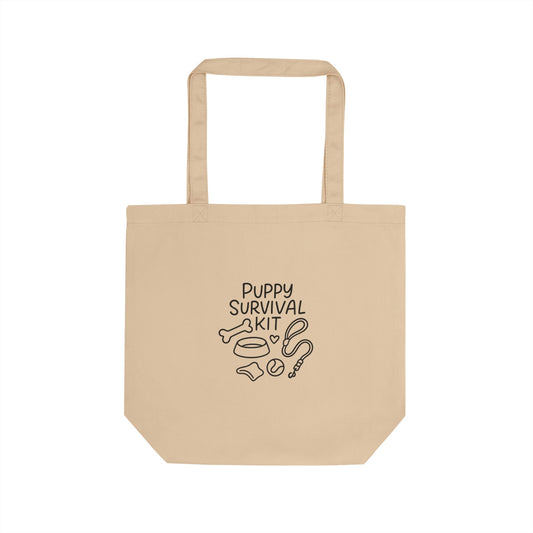 Eco Tote Bag - Puppy Survival Carrying Tote