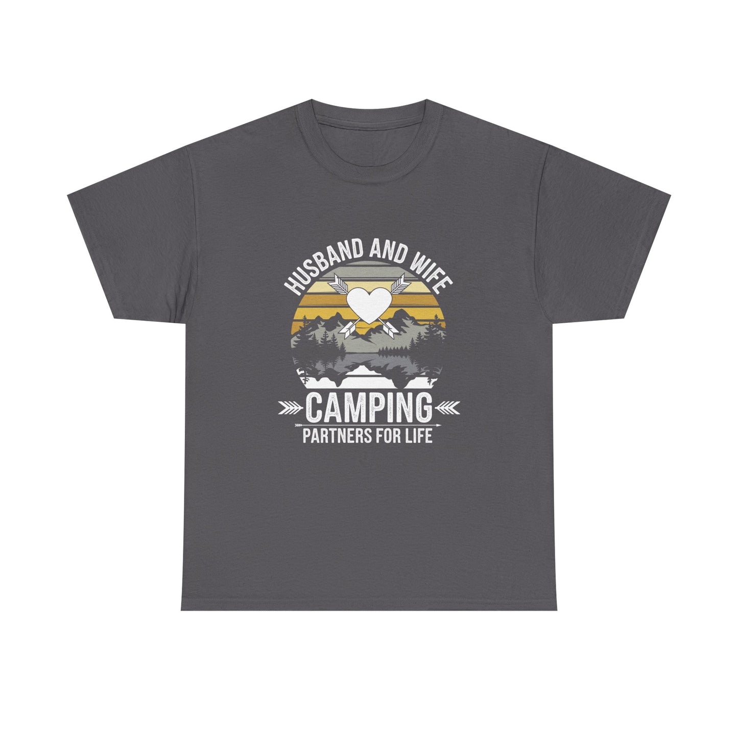 Husband and Wife Camping T-Shirt — Partners for Life Outdoor Tee