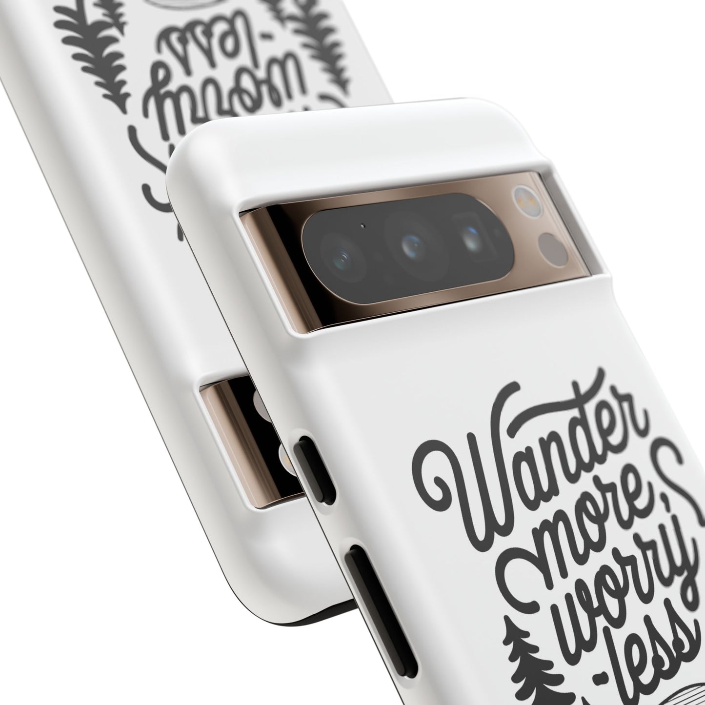 Wander More Worry Less Phone Case