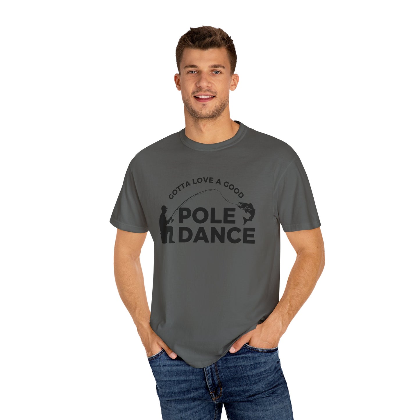 Funny Pole Dance Fishing T-Shirt for Outdoor Lovers