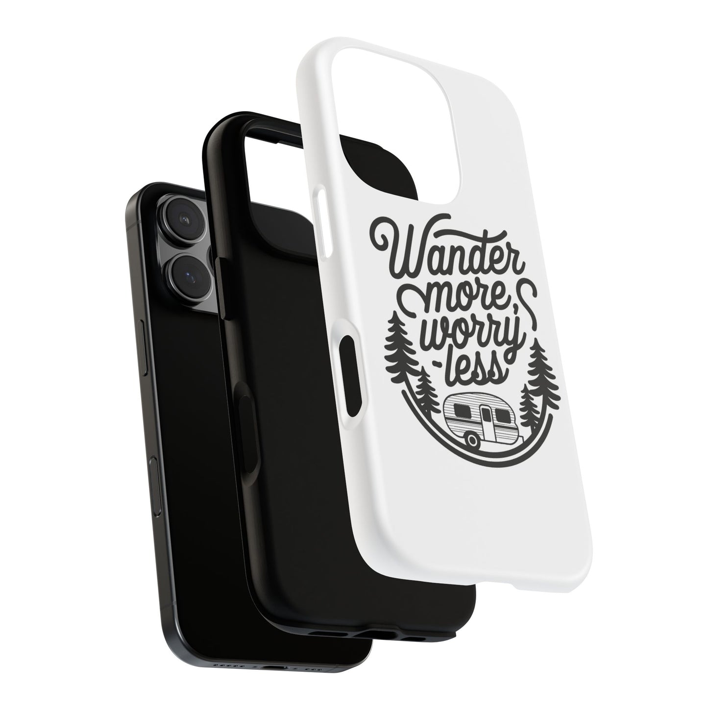 Wander More Worry Less Phone Case
