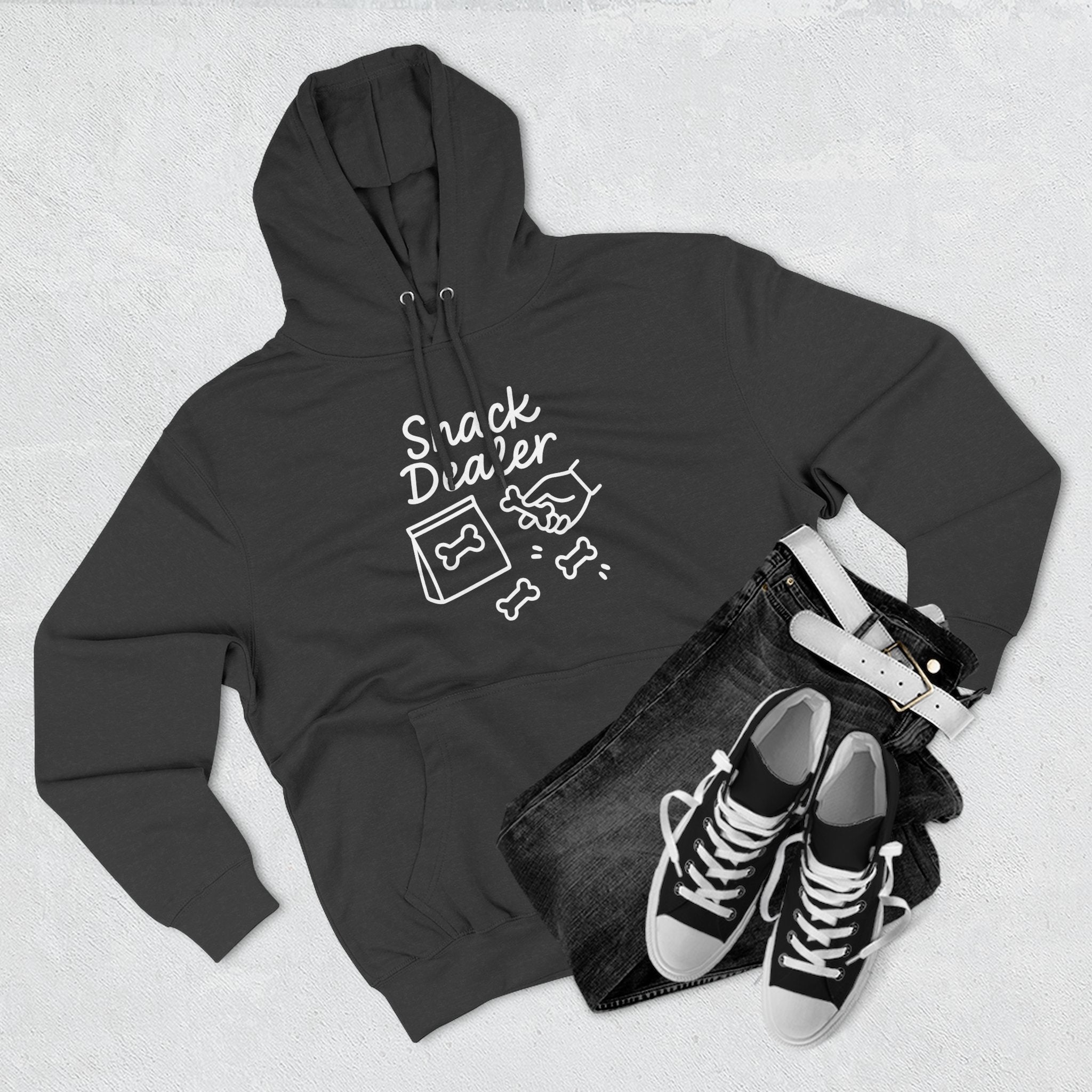 Cozy Three-Panel Fleece Hoodie - Perfect for Casual Days, Layering, Gifts for Her, Winter Celebrations, Relaxing at Home