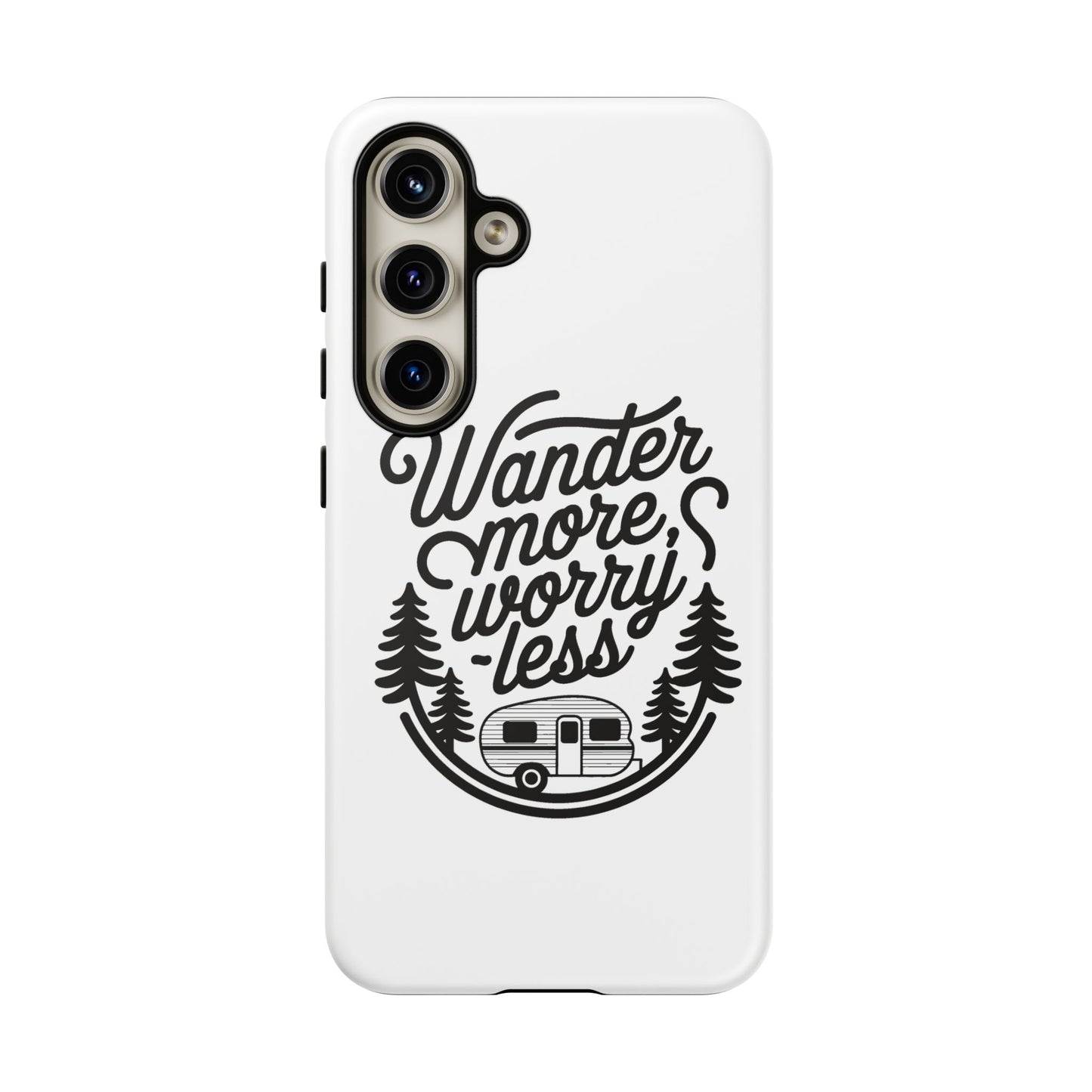 Wander More Worry Less Phone Case