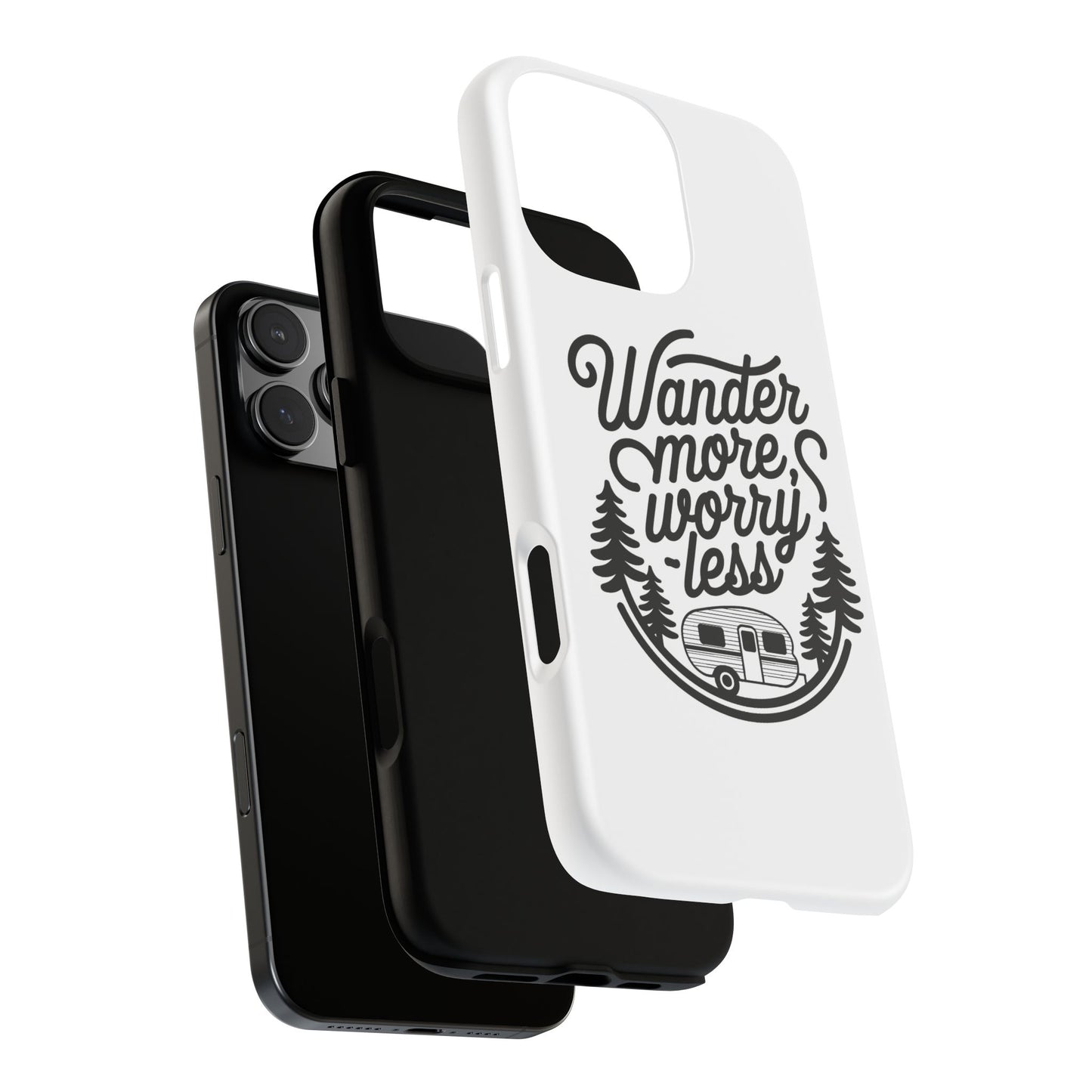 Wander More Worry Less Phone Case