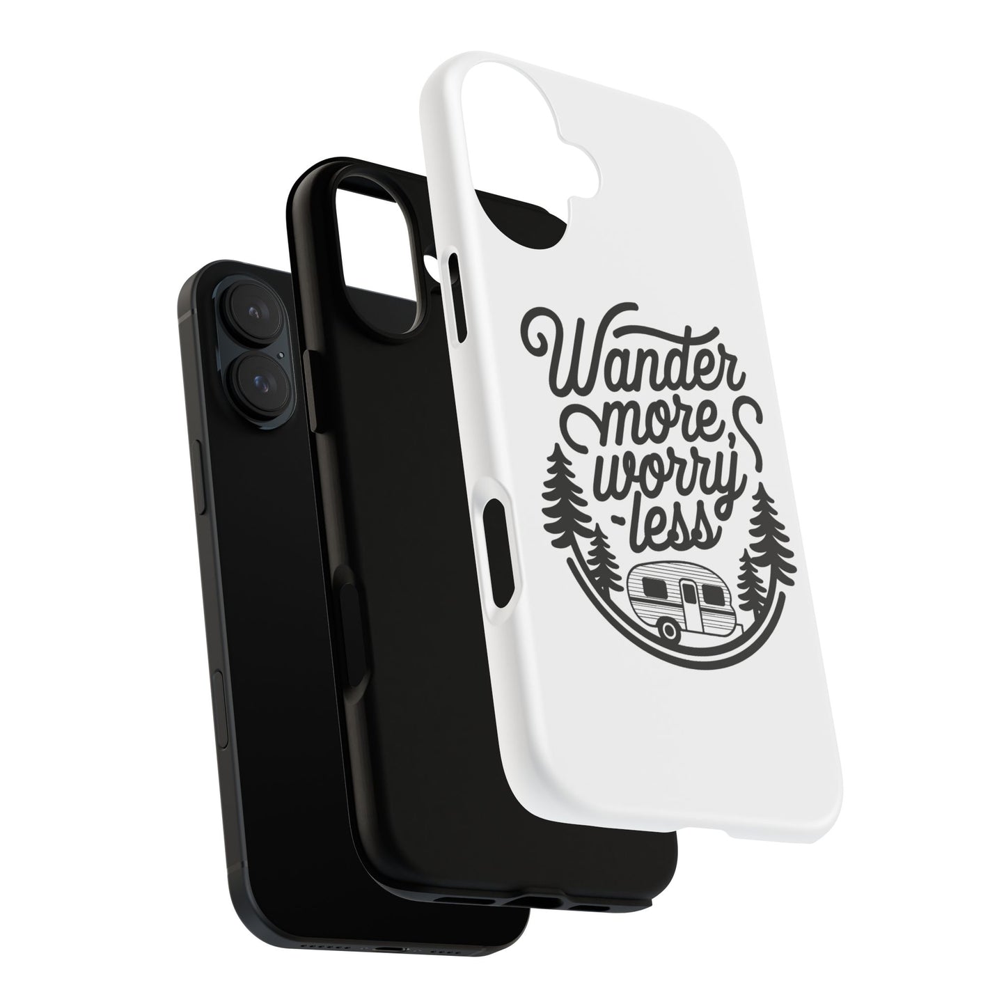 Wander More Worry Less Phone Case