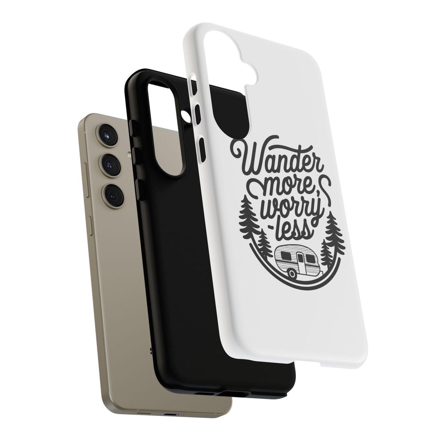 Wander More Worry Less Phone Case