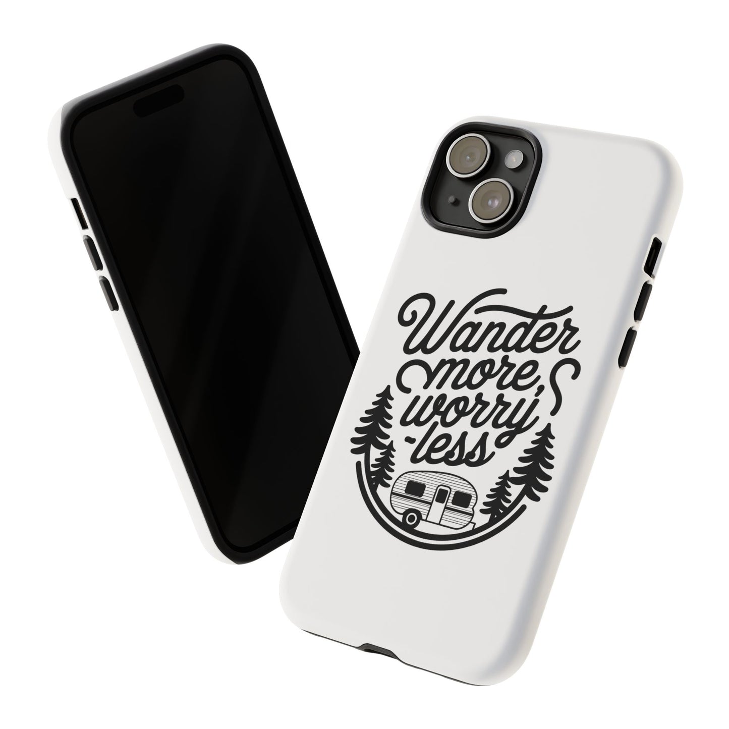 Wander More Worry Less Phone Case