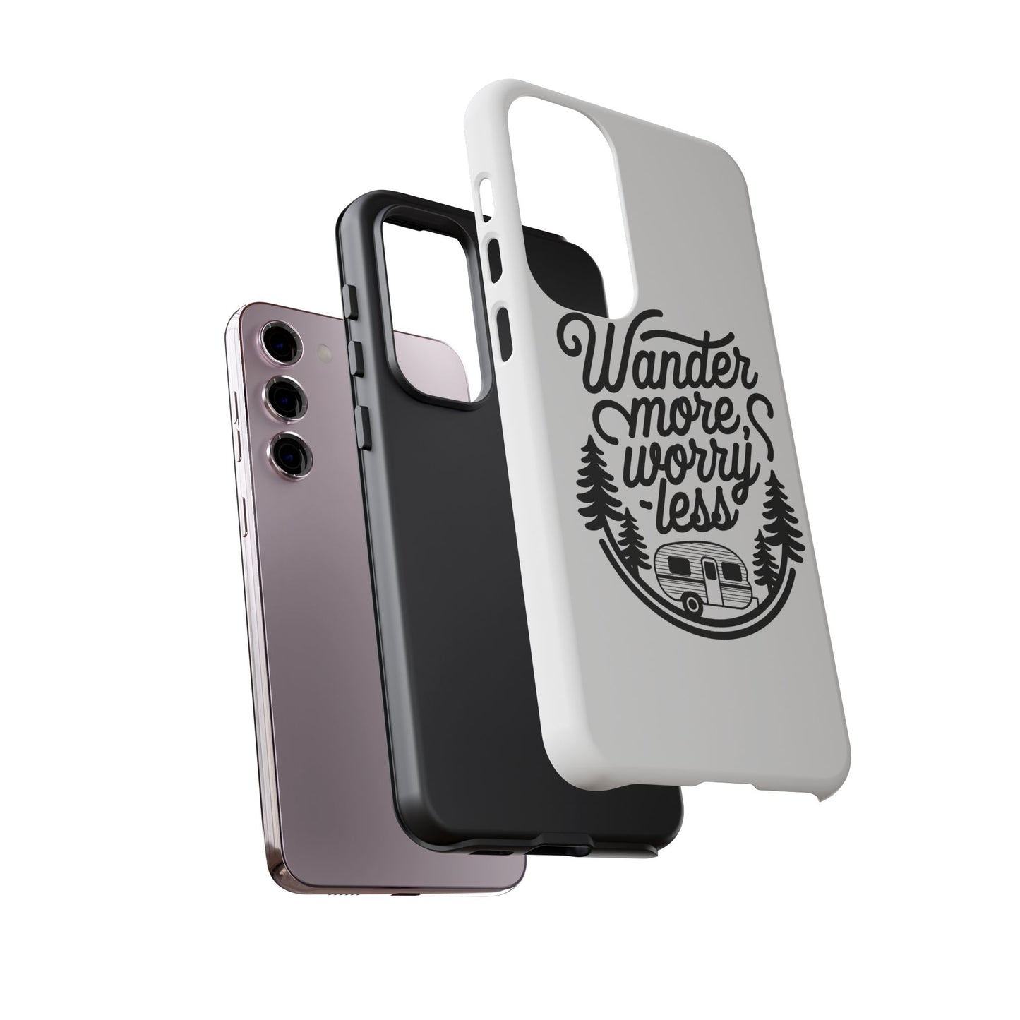 Wander More Worry Less Phone Case