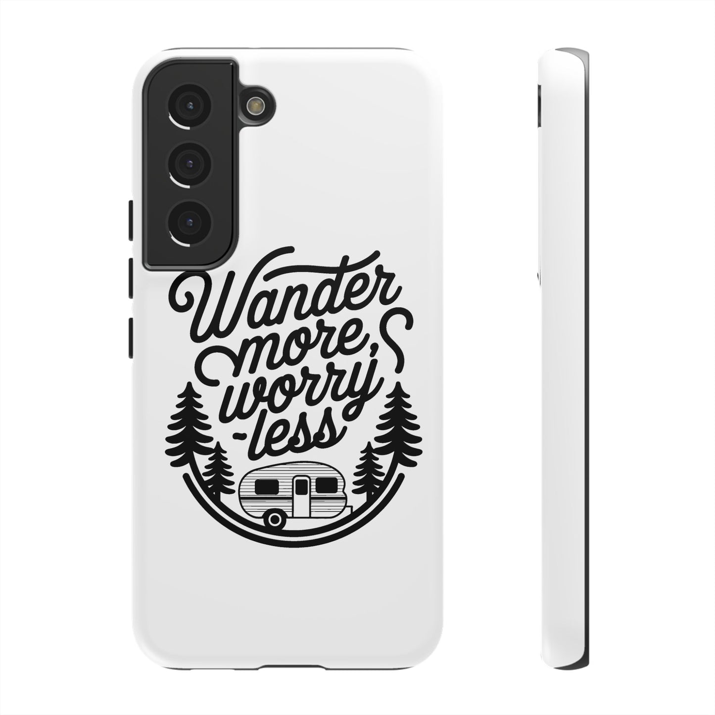 Wander More Worry Less Phone Case