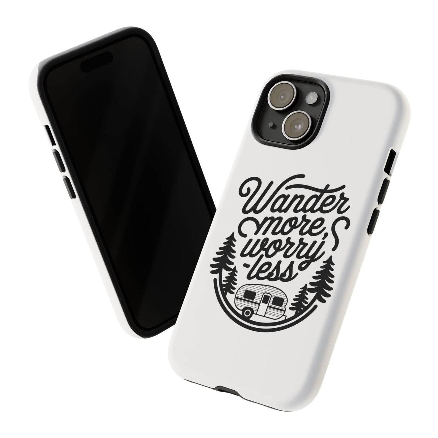 Wander More Worry Less Phone Case