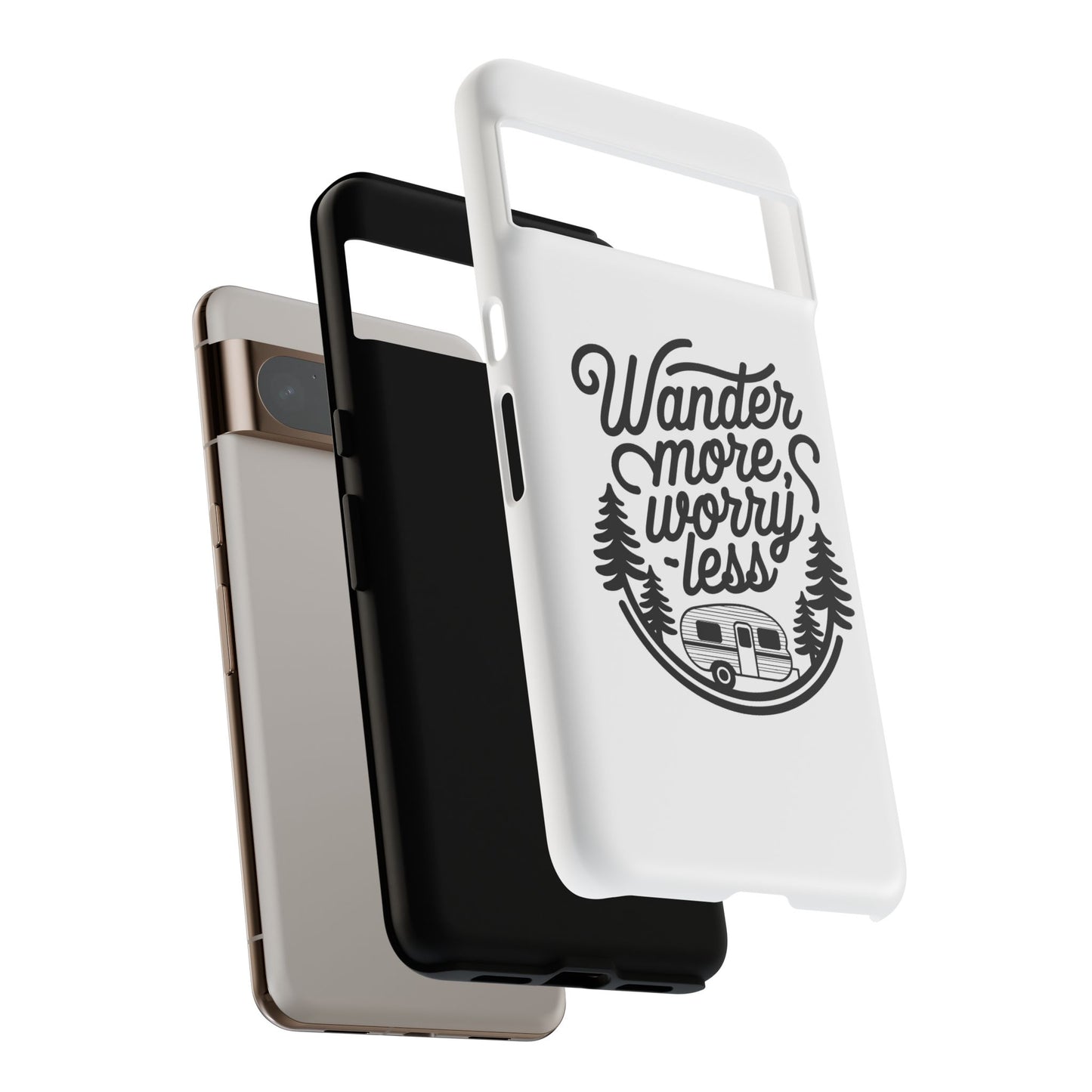 Wander More Worry Less Phone Case