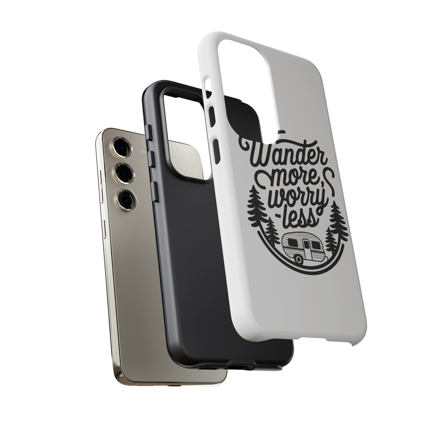Wander More Worry Less Phone Case