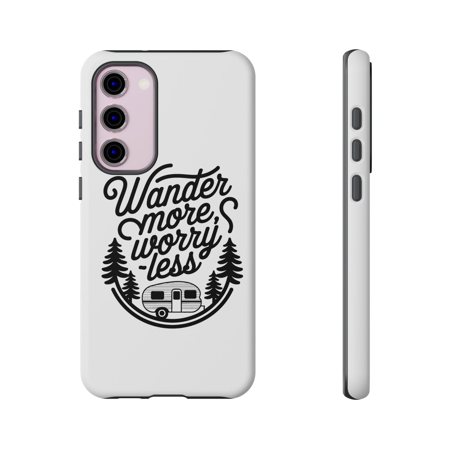 Wander More Worry Less Phone Case