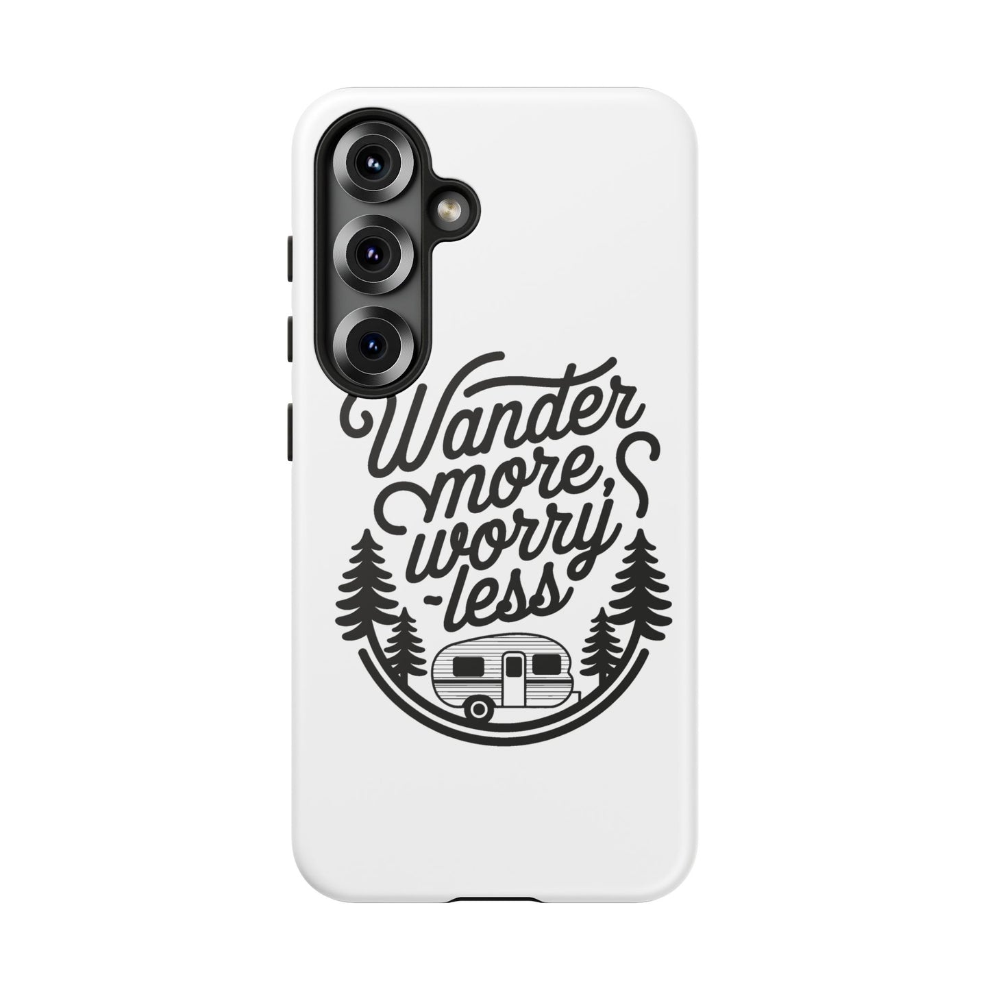 Wander More Worry Less Phone Case