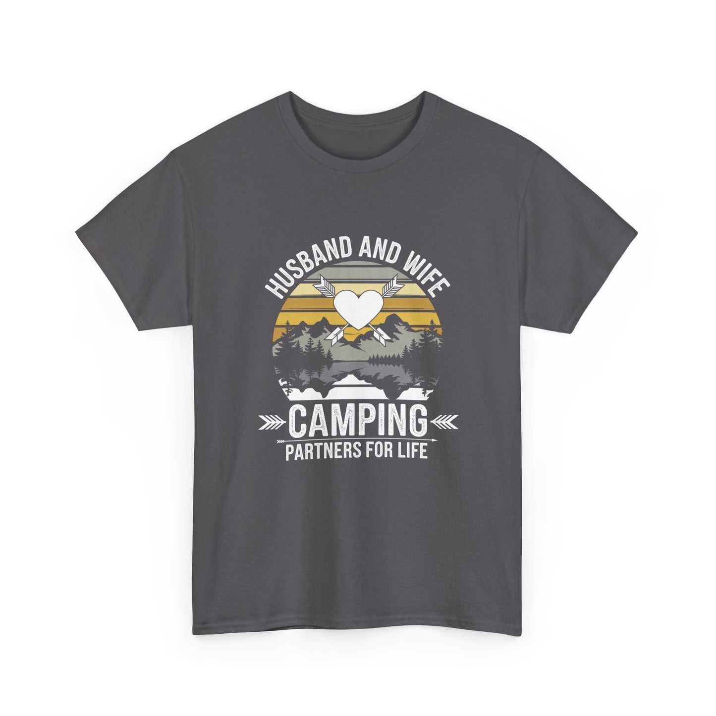 Husband and Wife Camping T-Shirt — Partners for Life Outdoor Tee