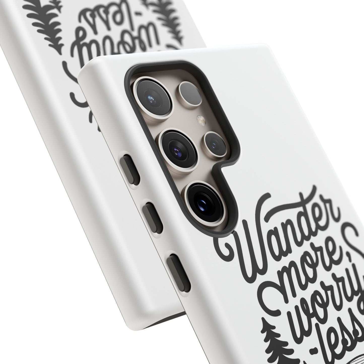 Wander More Worry Less Phone Case