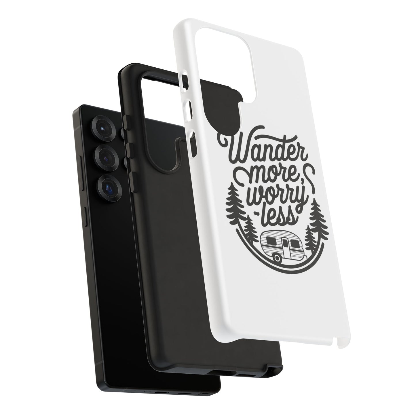 Wander More Worry Less Phone Case