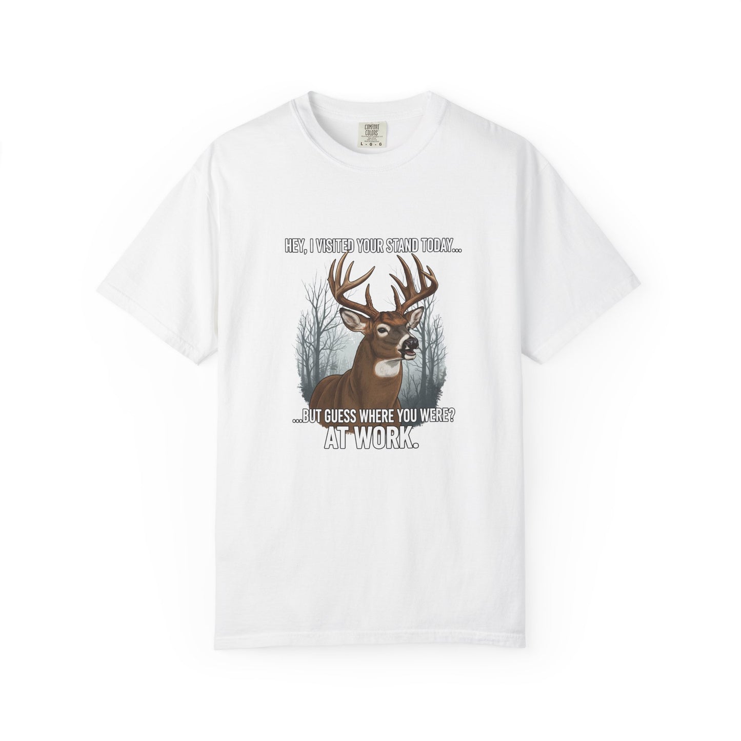Deer Stand Visit Unisex T-shirt