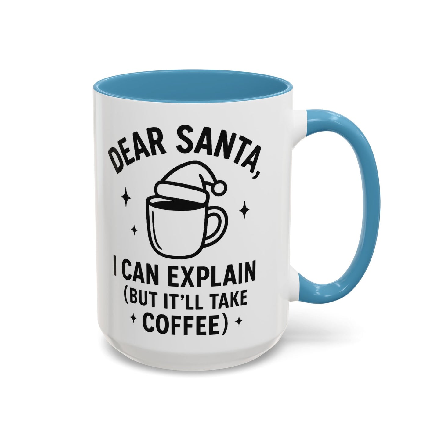 Funny Holiday Coffee Mug, Perfect Gift for Coffee Lovers, Santa Theme, Christmas Present, Office Humor, Kitchen Decor