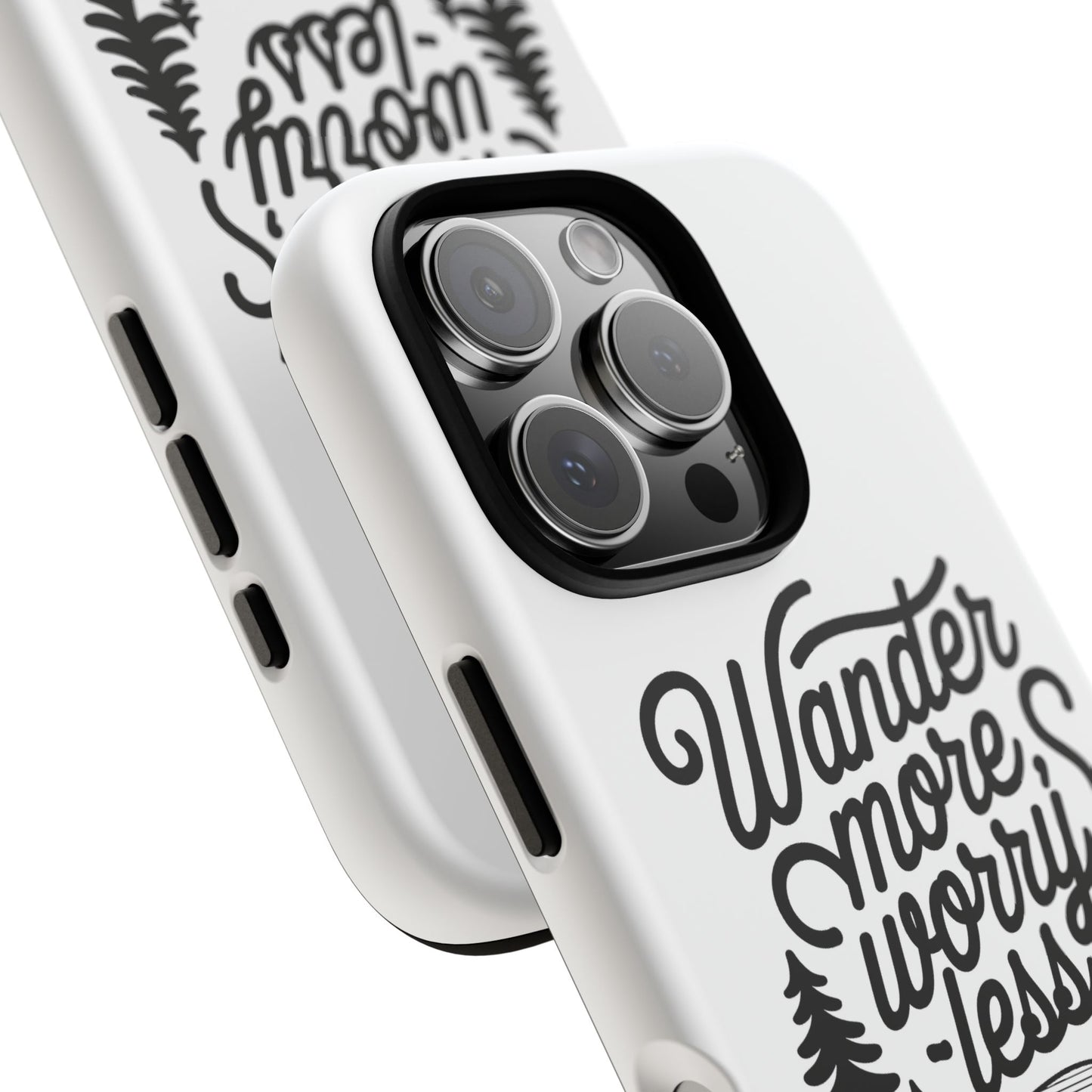 Wander More Worry Less Phone Case