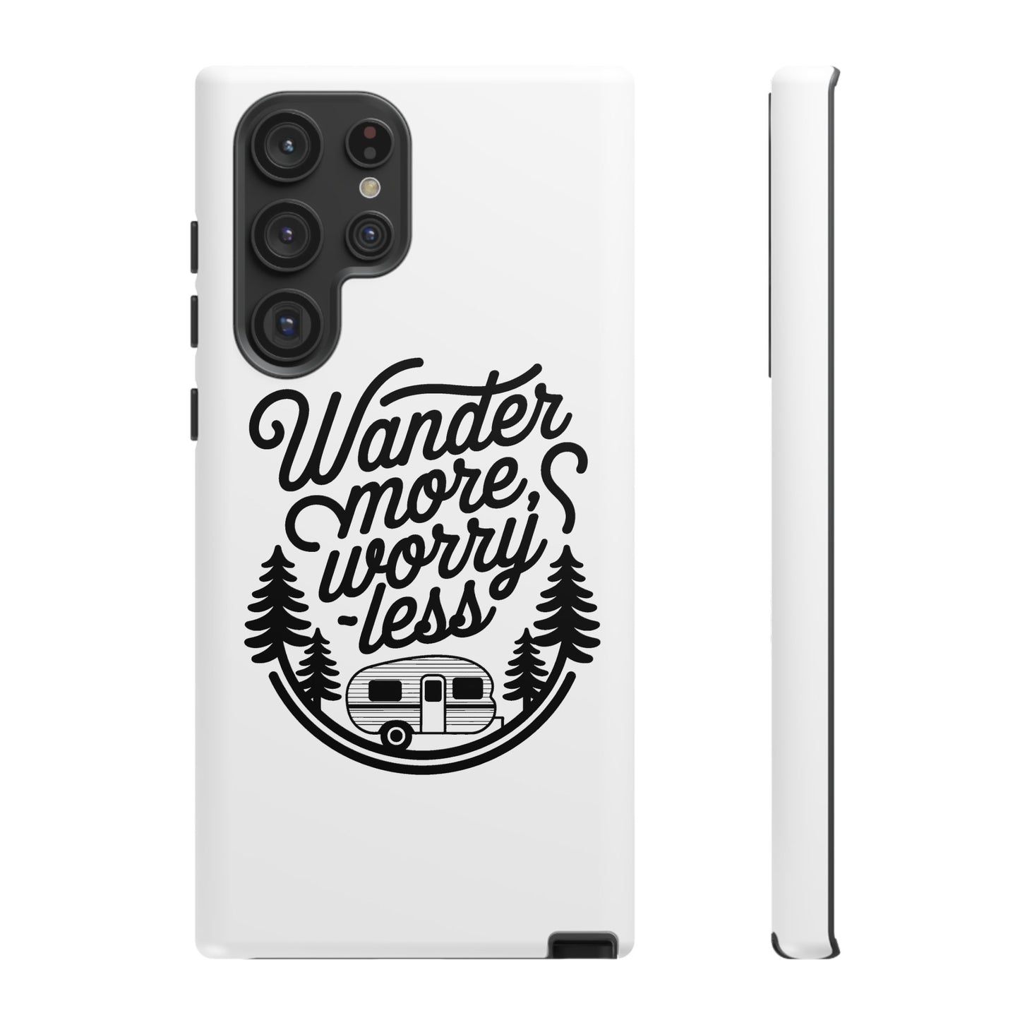 Wander More Worry Less Phone Case