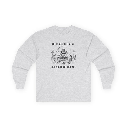 Fishing Secret Long Sleeve Tee