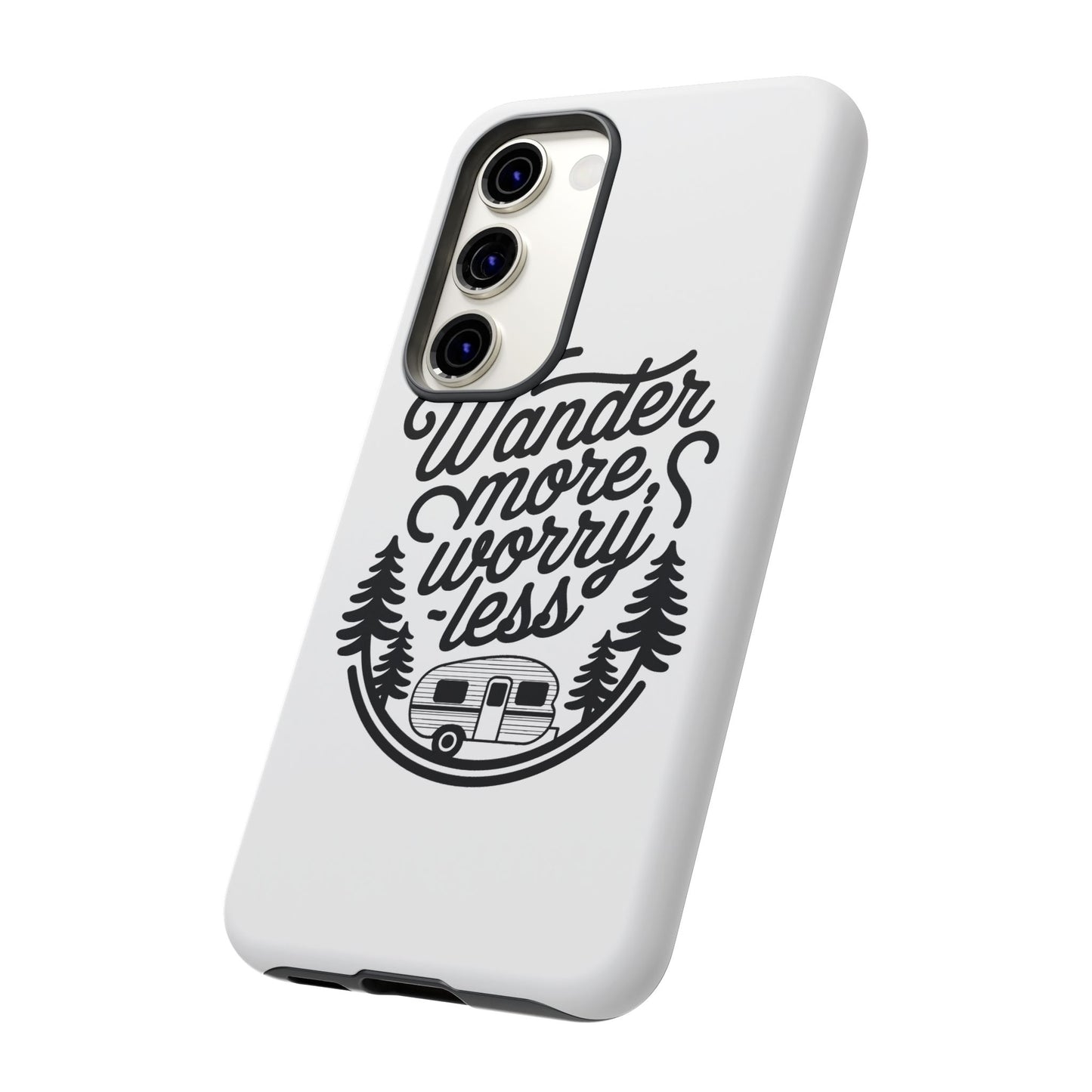 Wander More Worry Less Phone Case