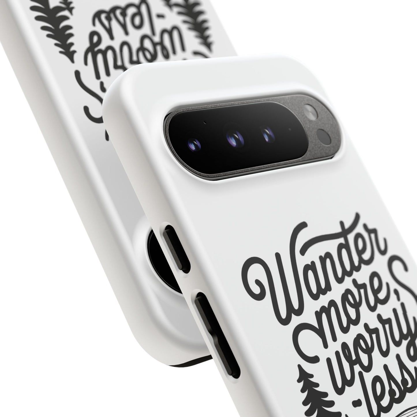 Wander More Worry Less Phone Case