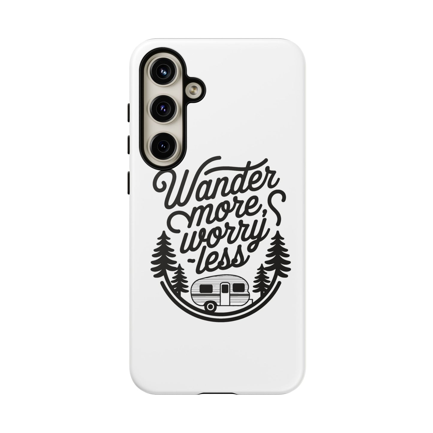 Wander More Worry Less Phone Case
