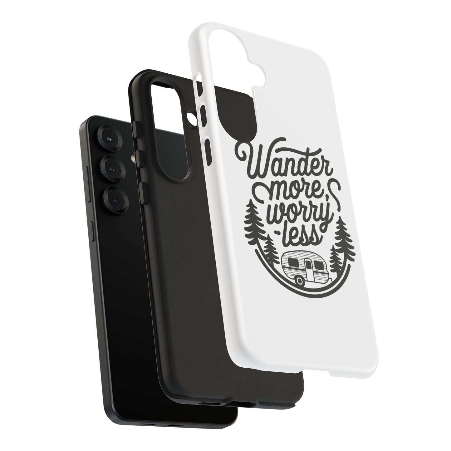 Wander More Worry Less Phone Case