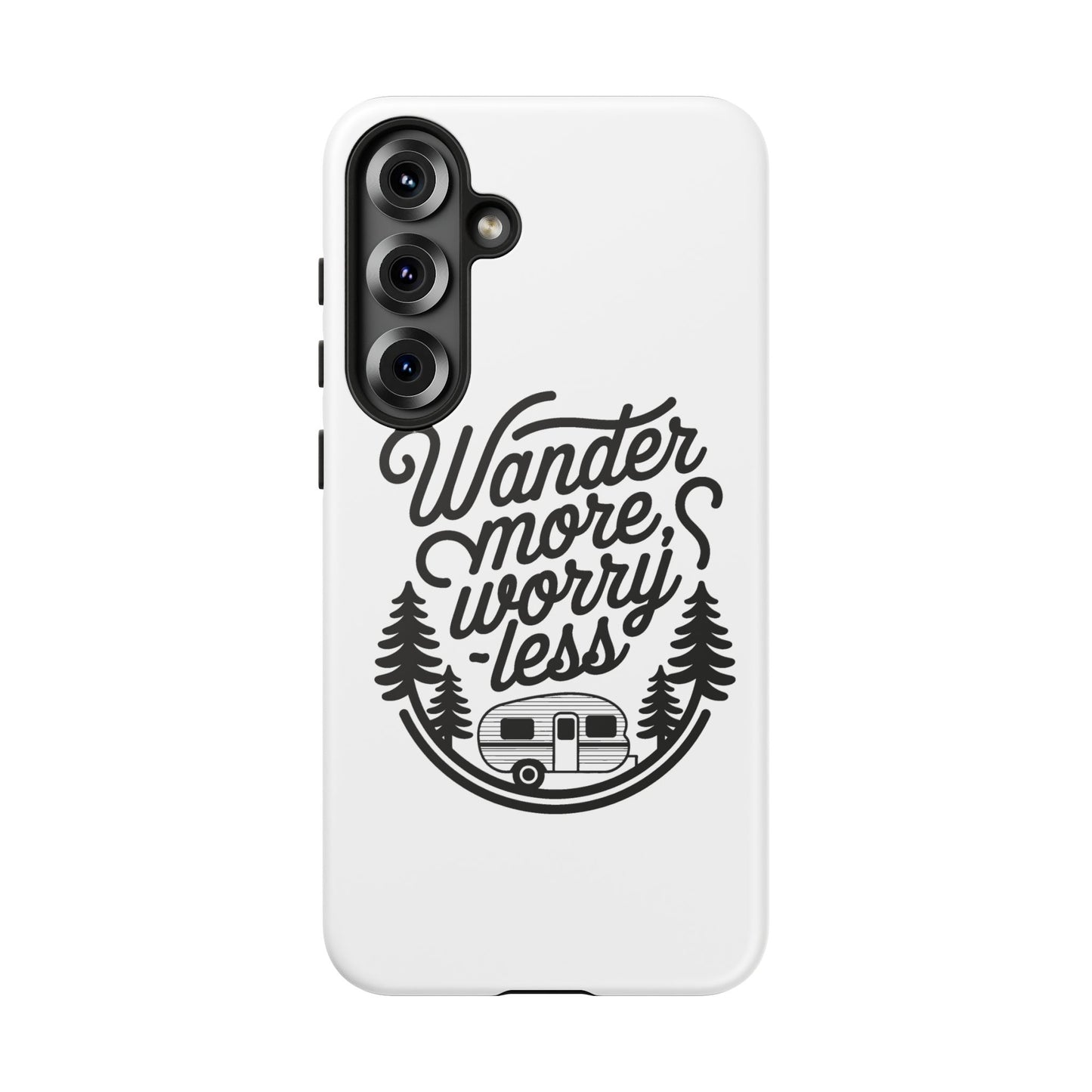 Wander More Worry Less Phone Case