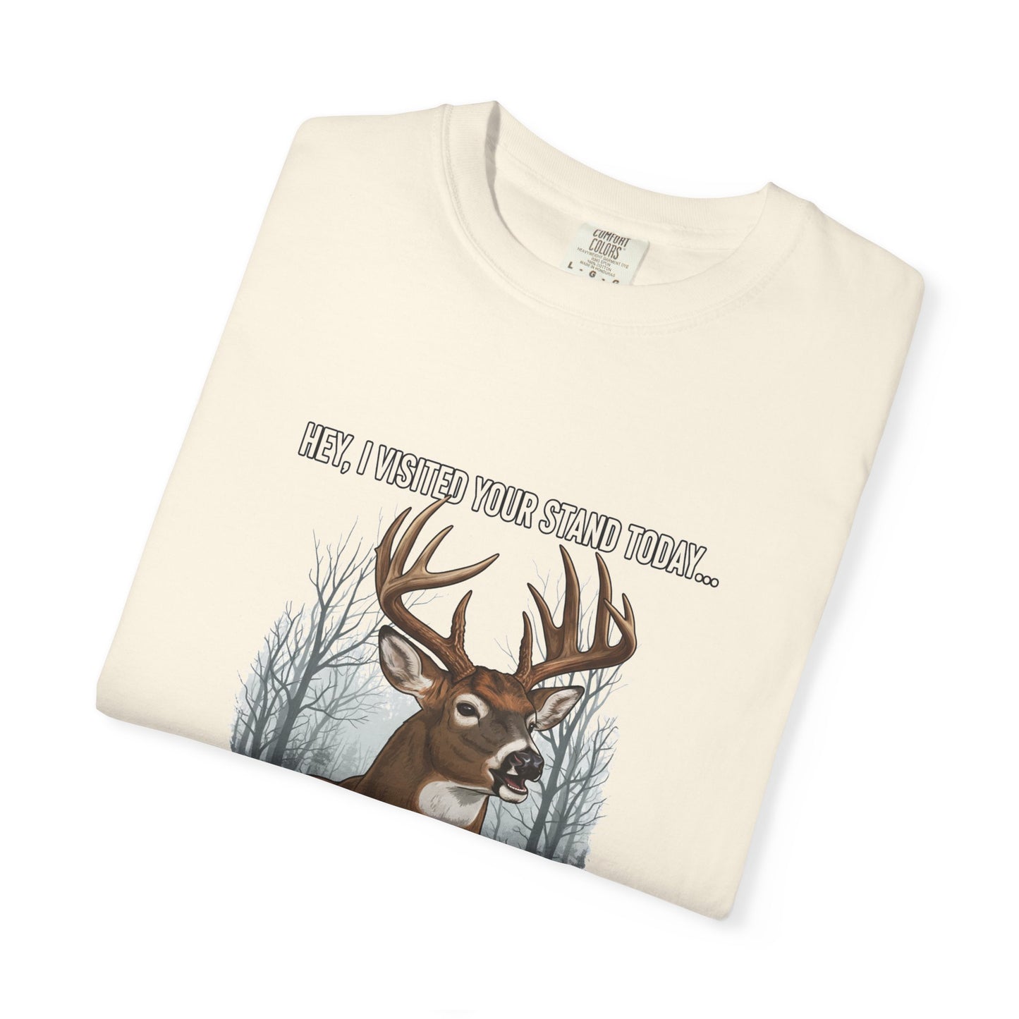 Deer Stand Visit Unisex T-shirt