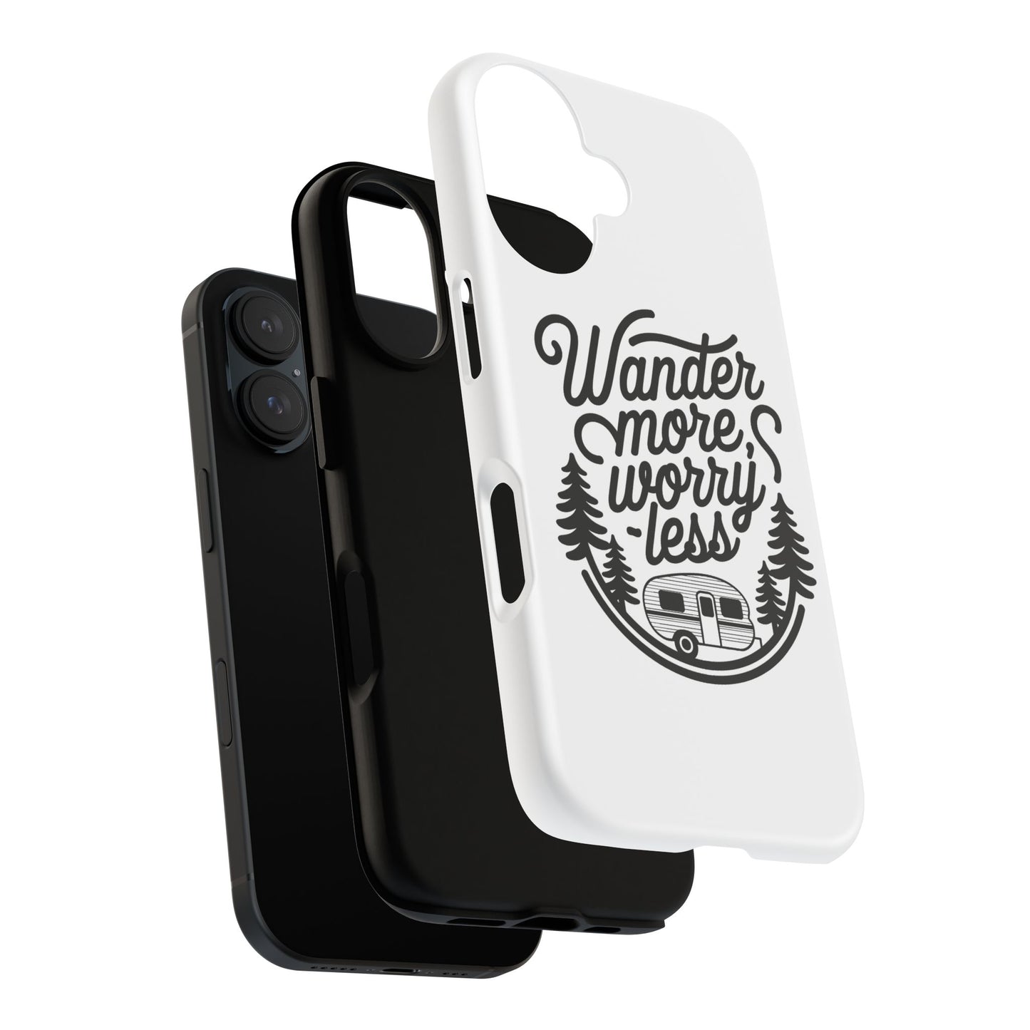 Wander More Worry Less Phone Case