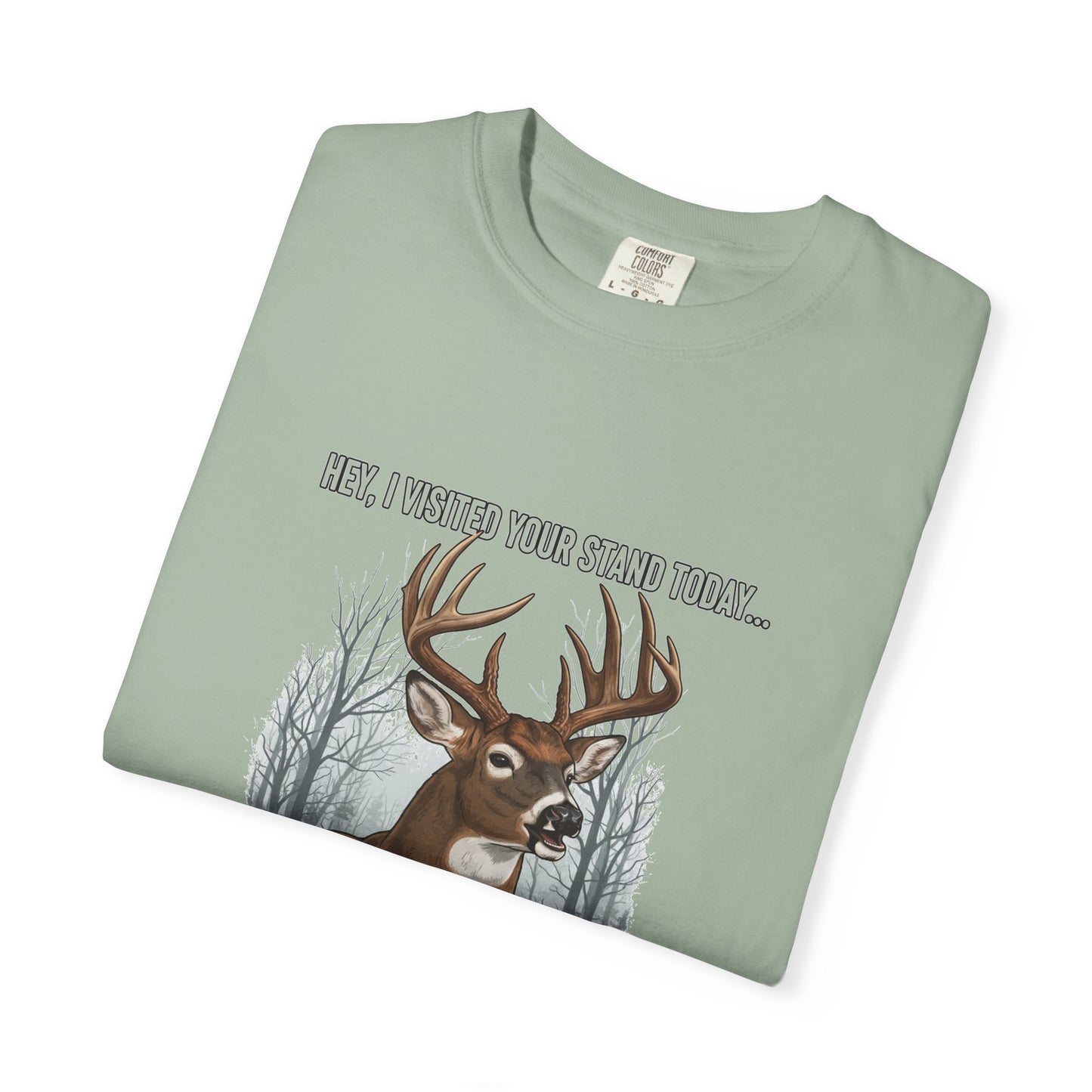 Deer Stand Visit Unisex T-shirt