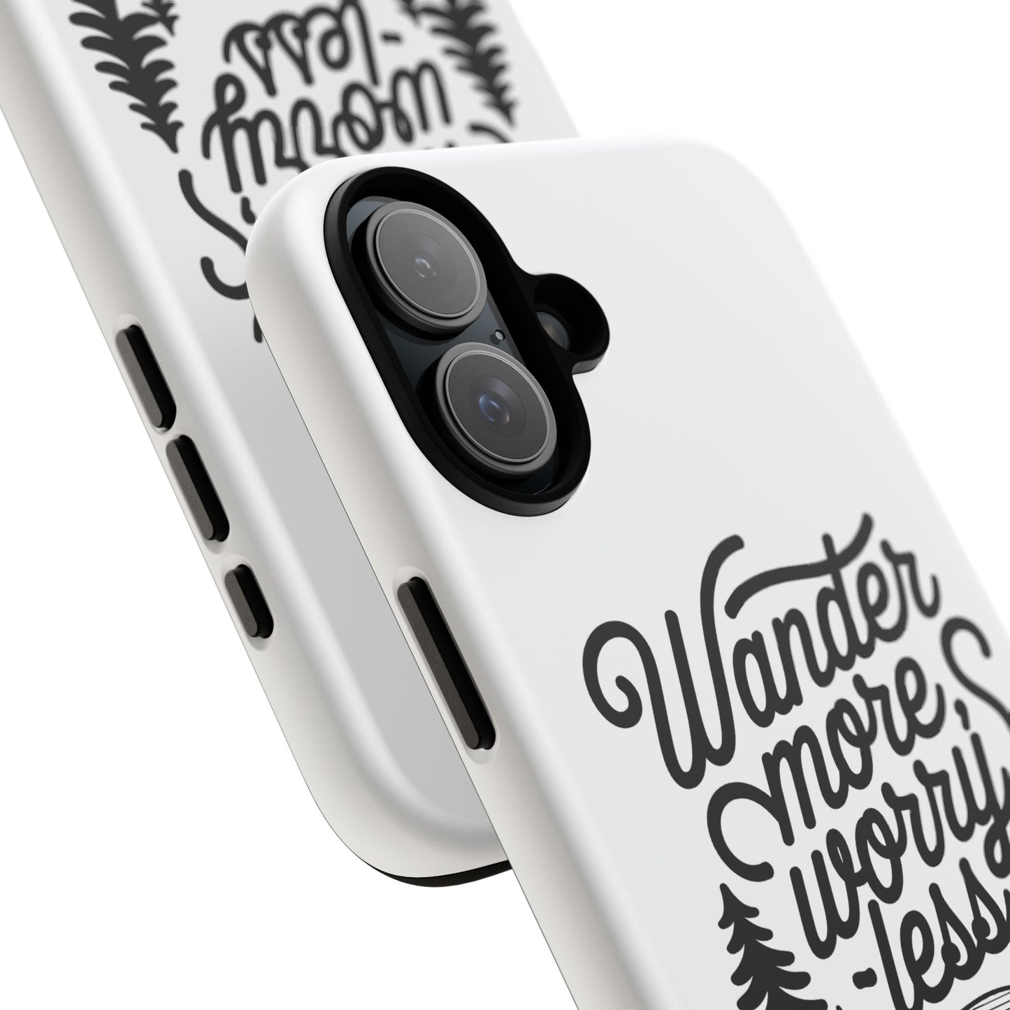Wander More Worry Less Phone Case