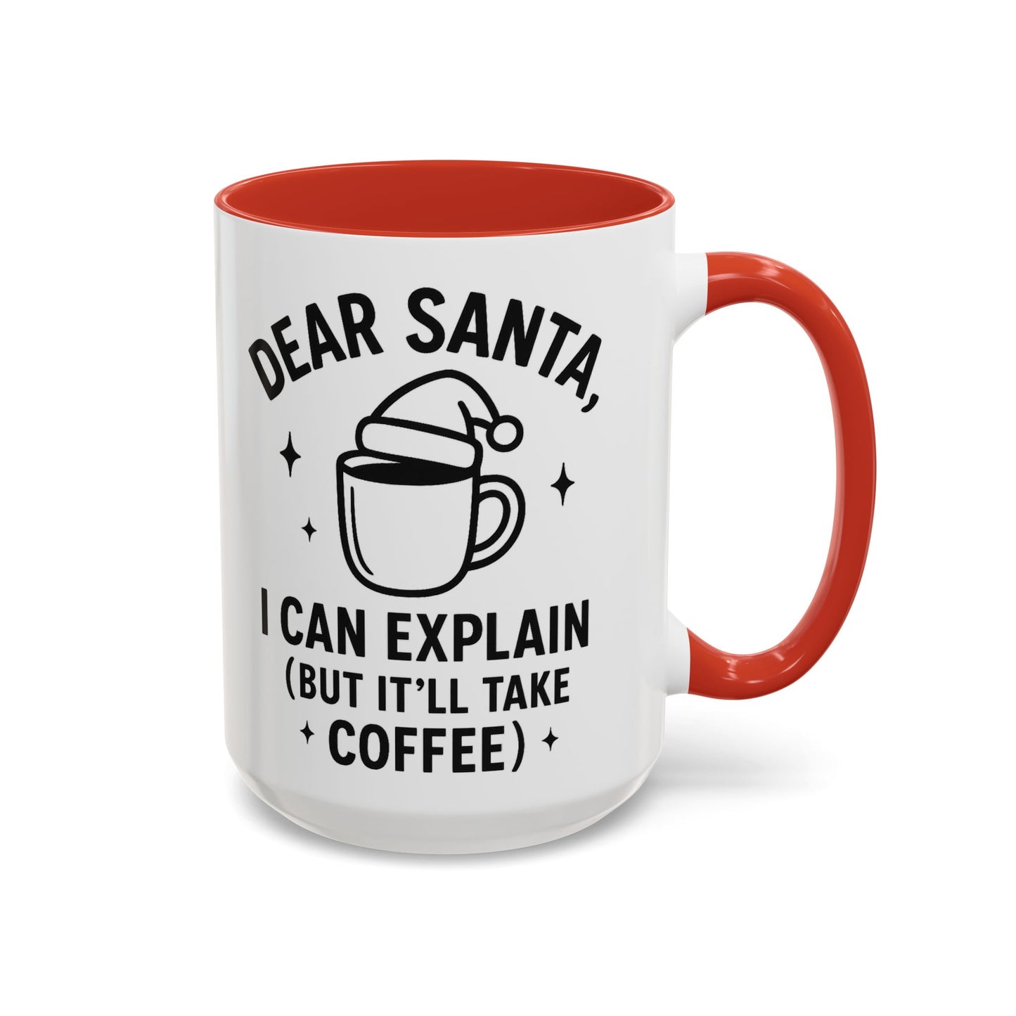 Funny Holiday Coffee Mug, Perfect Gift for Coffee Lovers, Santa Theme, Christmas Present, Office Humor, Kitchen Decor